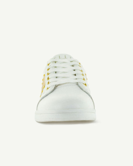 ECLAIR: COURT SHOE - WHITE
