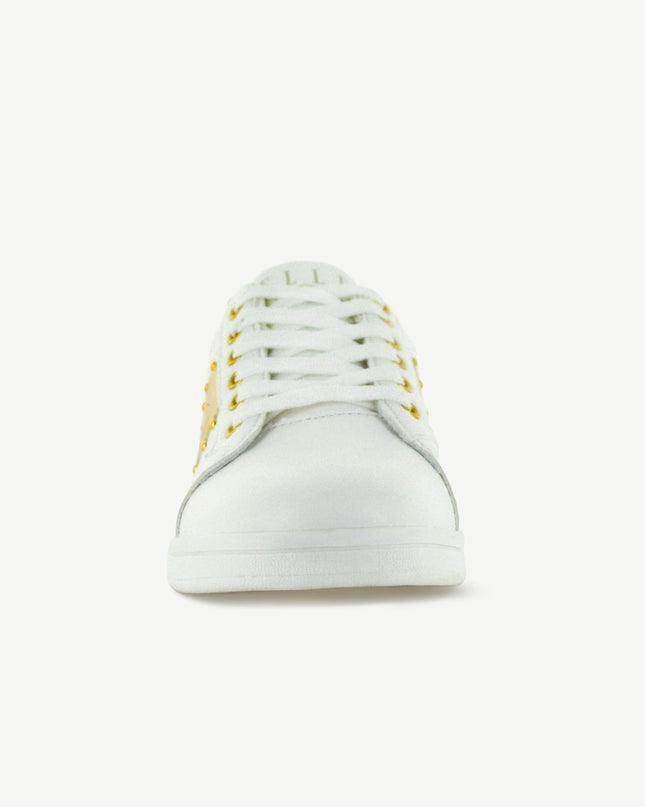 ECLAIR: COURT SHOE - WHITE