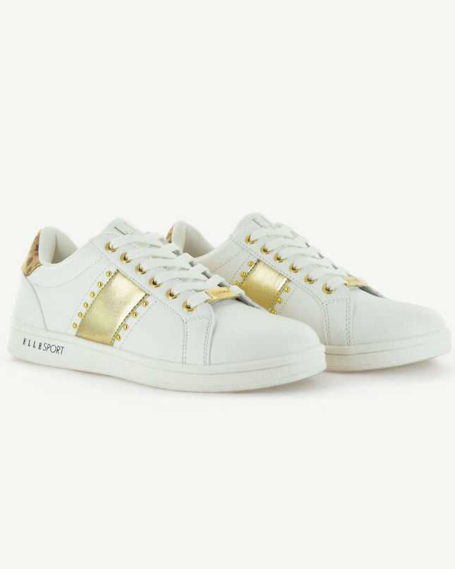 ECLAIR: COURT SHOE - WHITE