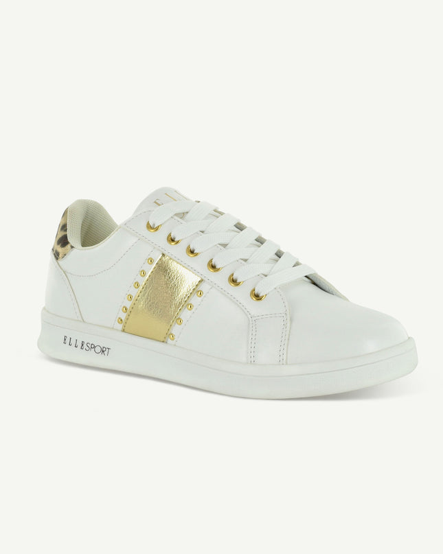ECLAIR: COURT SHOE - WHITE