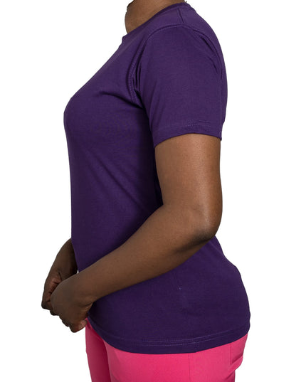 Unisex Round neck solid T-shirt sleeve