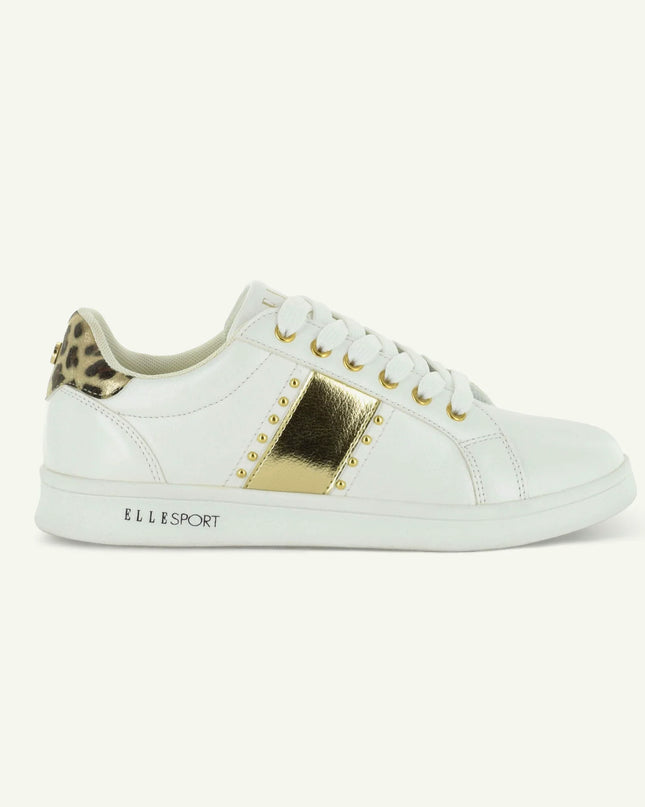ECLAIR: COURT SHOE - WHITE